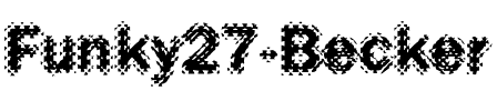 Funky27 Becker Regular.ttf