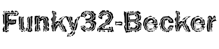 Funky32 Becker Regular.ttf