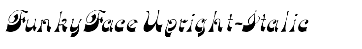FunkyFaceUpright Italic.ttf