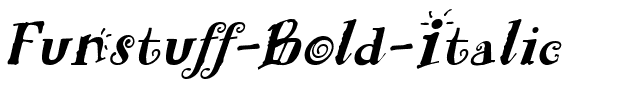 Funstuff Bold Italic.ttf