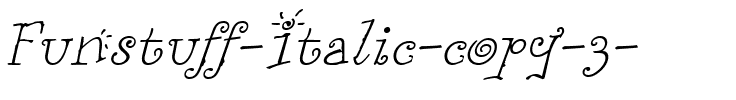 Funstuff Italic.ttf