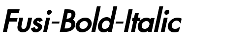 Fusi Bold Italic.ttf
