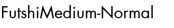 FutshiMedium Normal.ttf