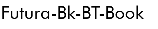 Futura Bk BT Book.ttf