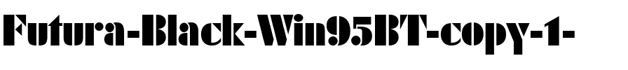 FuturaBlack Win95BT Regular.ttf