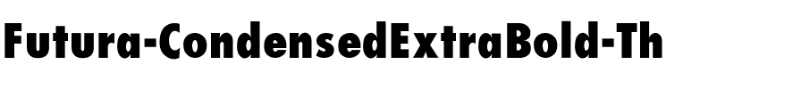Futura-CondensedExtraBold-Th Regular.ttf