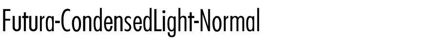 Futura-CondensedLight-Normal Regular.ttf