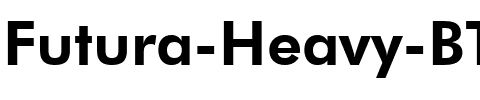 Futura Hv BT Heavy.ttf