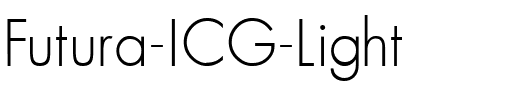 Futura ICG Light.ttf