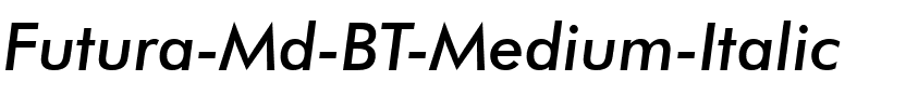 Futura Md BT Medium Italic.ttf