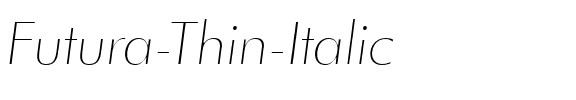 Futura Thin Italic.ttf