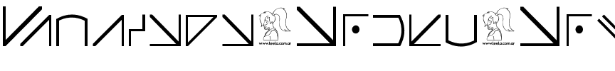 Futurama Alien Alphabet Two Regular.ttf