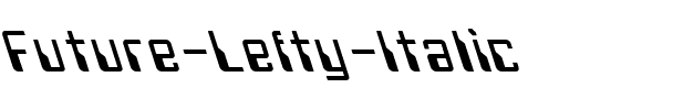 Future Lefty Italic Regular.ttf