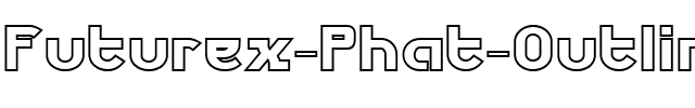 Futurex Phat Outline Regular.ttf