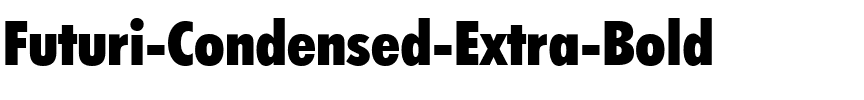Futuri Condensed Extra Bold.ttf