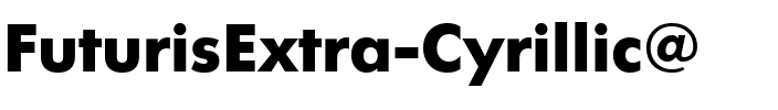 FuturisExtra Cyrillic@.ttf