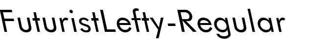 FuturistLefty Regular.ttf