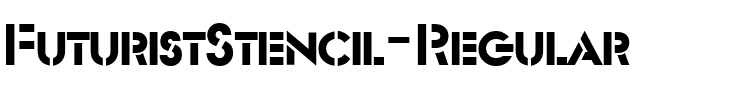 FuturistStencil Regular.ttf
