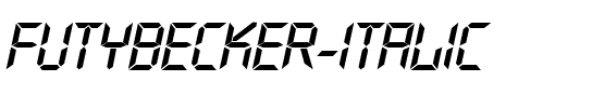 FutyBecker Italic.ttf
