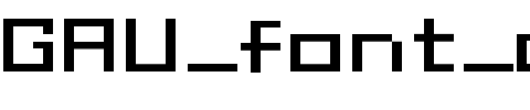 GAU_font_cube_R Regular.ttf