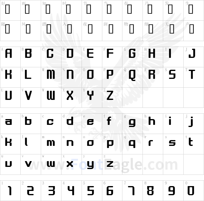 GAU_font_modern-SemiRound