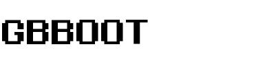 G.B.BOOT Regular.ttf
