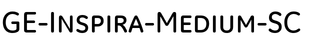 GE Inspira Medium SC Regular.ttf