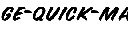 GE Quick Mark Regular.ttf