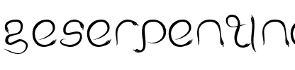 GE Serpentine Regular.ttf