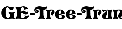 GE Tree Trunk Regular.ttf