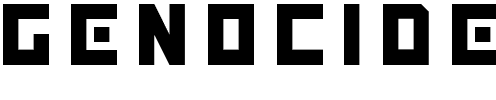 GENOCIDE Regular.ttf