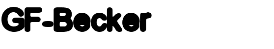 GF Becker Blured.ttf