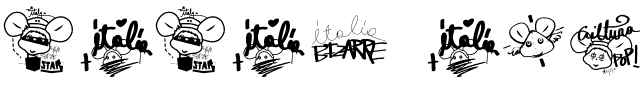 GIGIO ITALIA BIZARRE GIGIO ITALIA BIZARRE.ttf