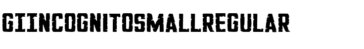 G.I. Incognito Small Regular.ttf