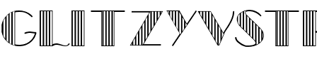 GLitzyVStriped Regular.ttf