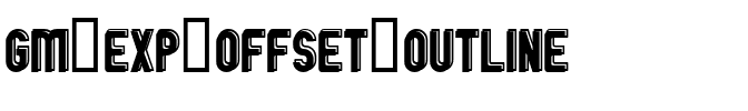 GM Exp Offset Outline Regular.ttf