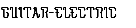 GUITAR ELECTRIC Normal.ttf