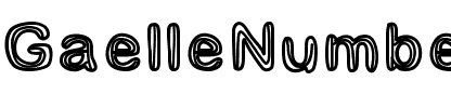GaelleNumber3 Medium.ttf