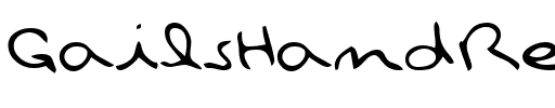 GailsHand Regular.ttf