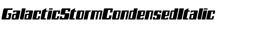 Galactic Storm Condensed Italic Condensed Italic.ttf