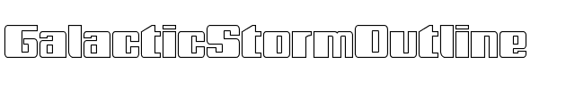 Galactic Storm Outline Outline.ttf