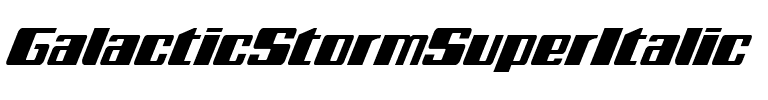 Galactic Storm Super-Italic Italic.ttf