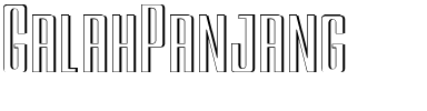 Galah Panjang Regular.ttf