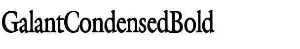 Galant Condensed Bold.ttf
