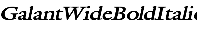 Galant Wide BoldItalic.ttf