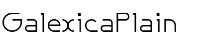 Galexica Plain.ttf