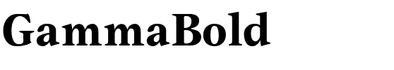 Gamma Bold.ttf