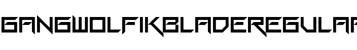 Gang Wolfik Blade Regular.ttf