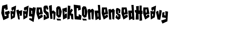 GarageShockCondensed Heavy.ttf