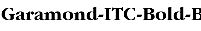 GarmdITC Bk BT Bold.ttf